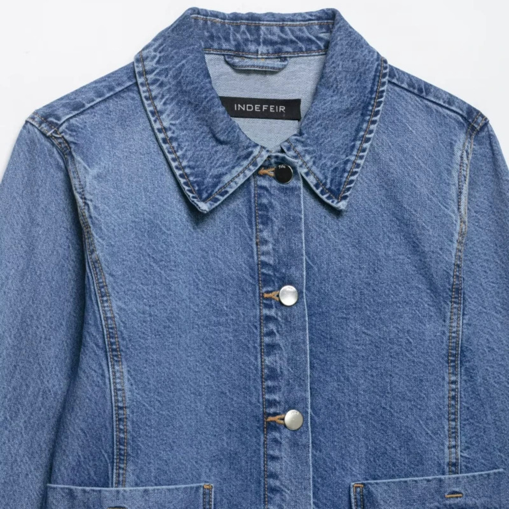 ZARA Trendy Casual Denim Jacket